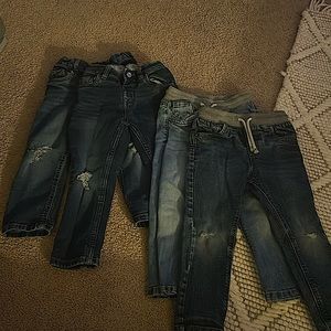 4 pack of 3T Cat & Jack Jeans